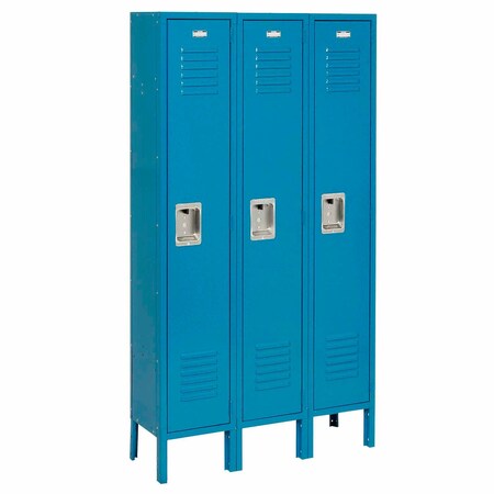 Global Industrial 36 in W, 12 D, 66 in H, Blue 968251BL